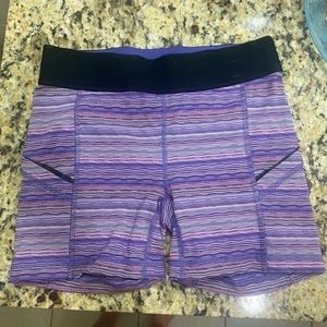 Purple lululemon spandex